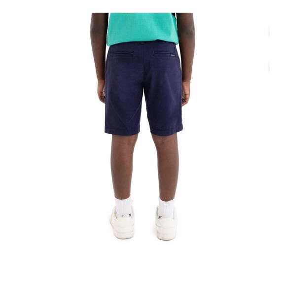 U.S. Polo Assn Flat Front Navy Twill Hartford Short Boys Size 18 Shorts Pockets - Picture 4 of 8